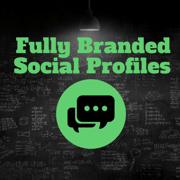 Fully Branded Social Profiles