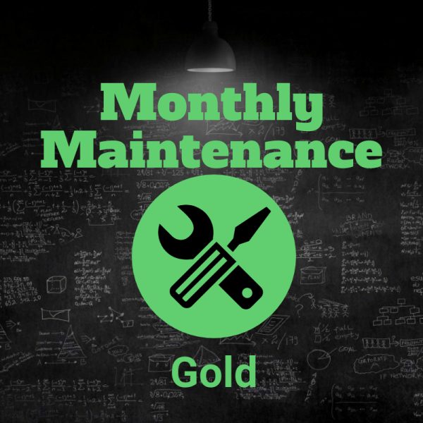 Monthly Maintenance - Gold